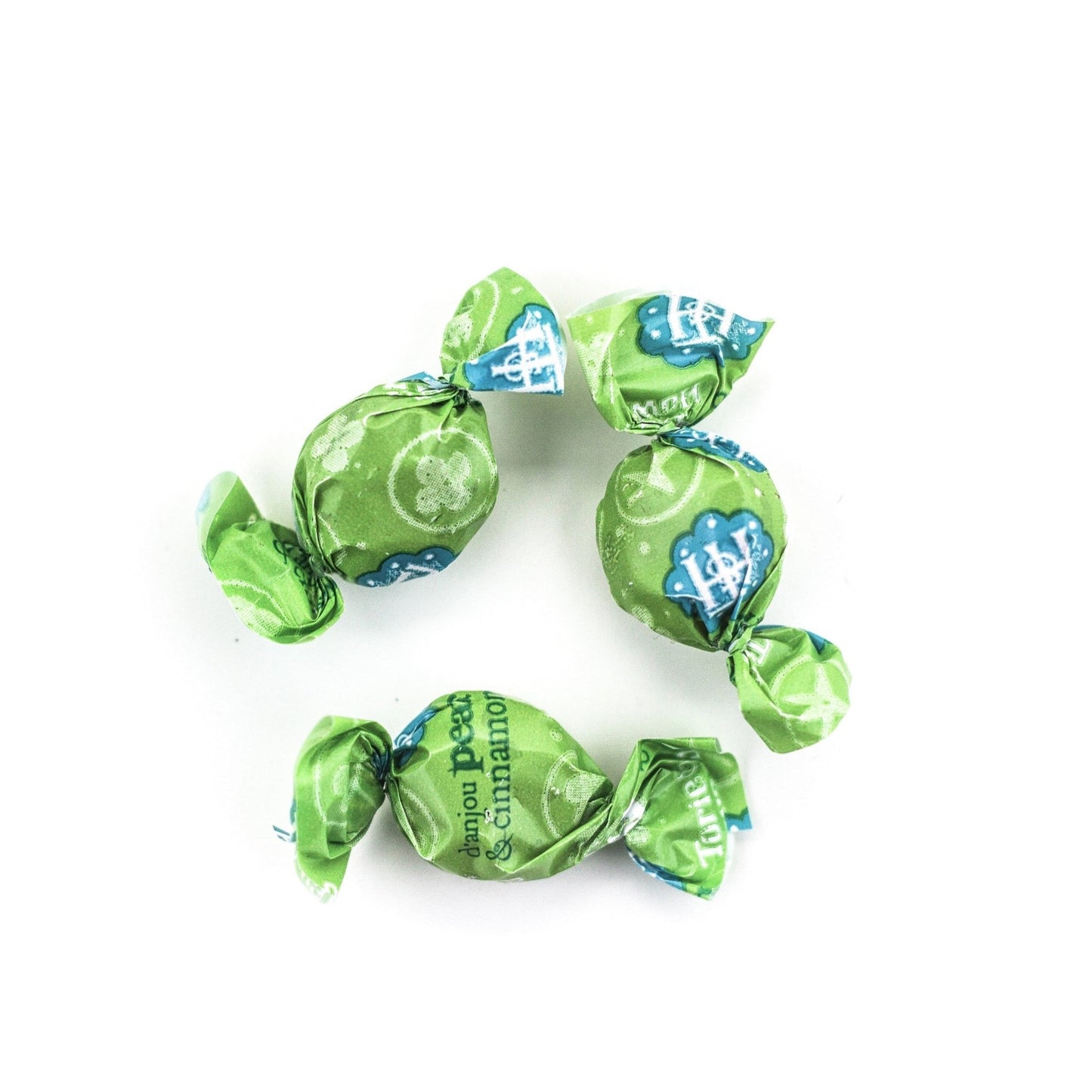 Individually Wrapped D'Anjou Pear & Cinnamon Organic Hard Candy pieces